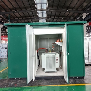 chinese Pad Mounted Transformer Substation 13.8/0.4KV Three Phase American Style Electrical Substation